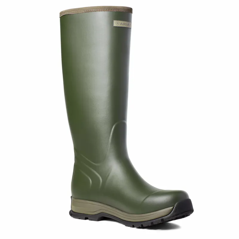 Ariat Mens Burford Wellingtons in Olive Night-3